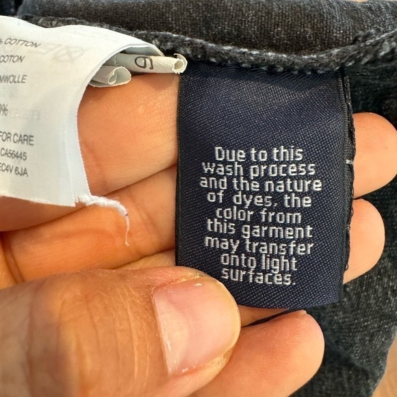 Madewell Denim Mini Skirt Black size 30 - Picture 3 of 8